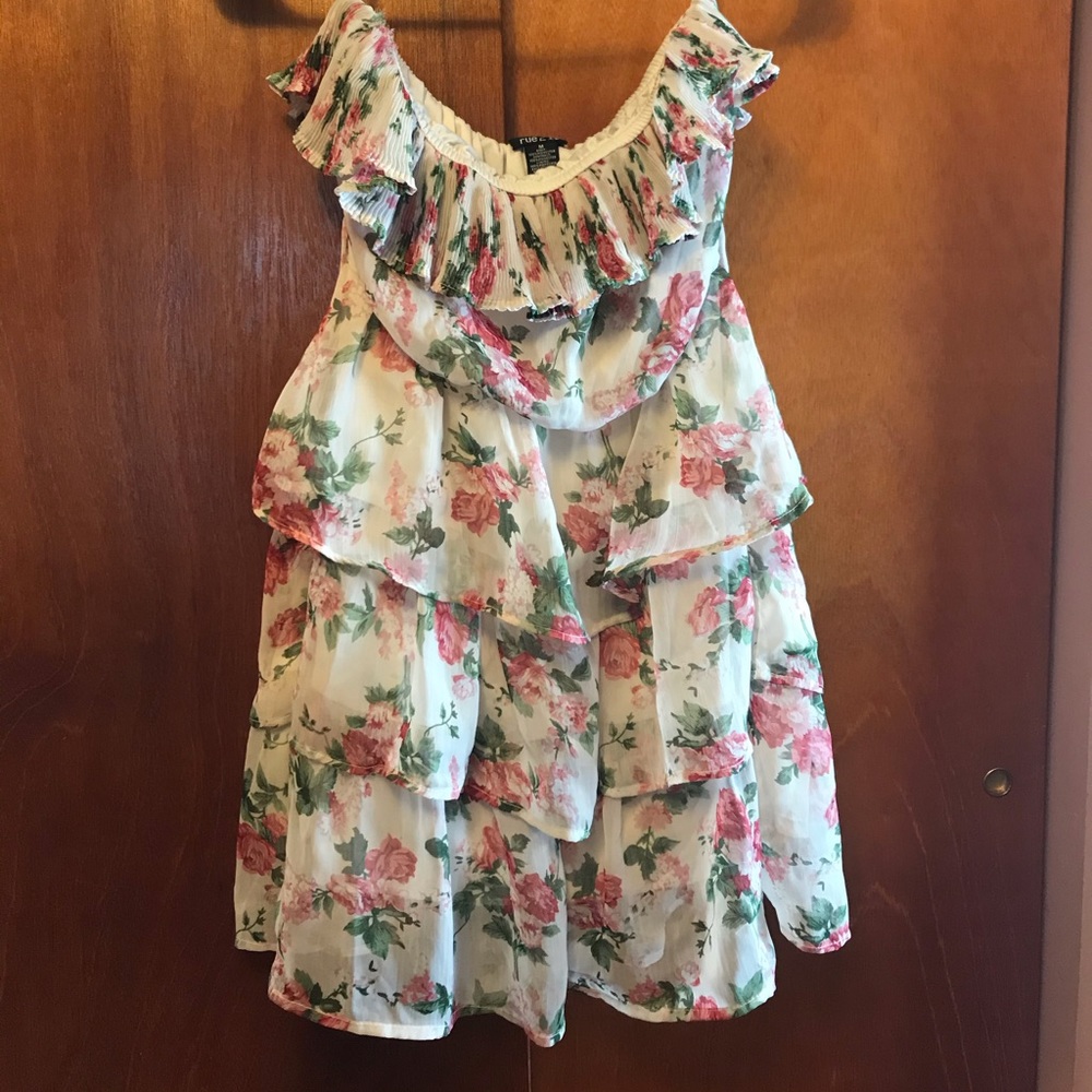 Strapless dress